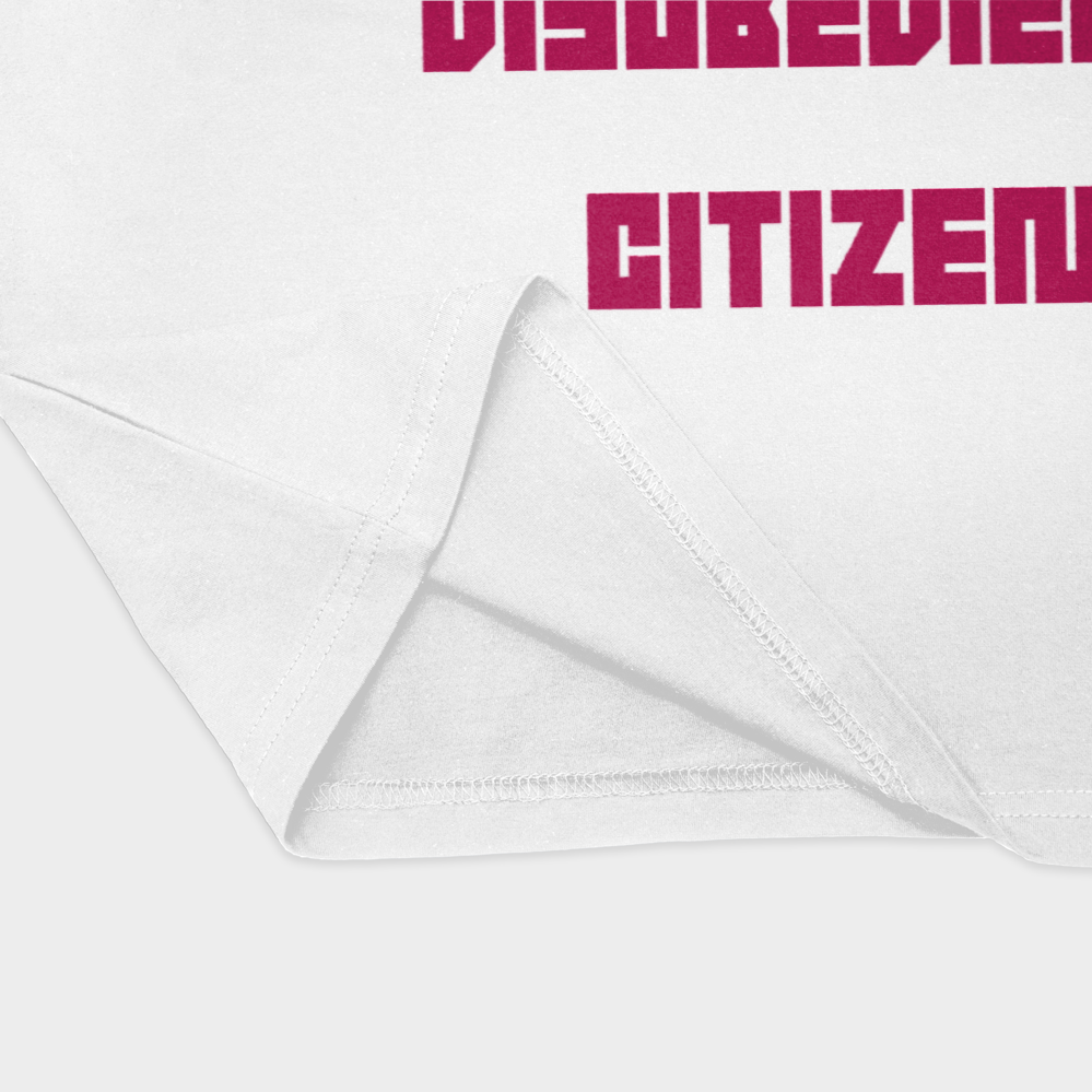 disobedient citizen 06نمای نزدیک پایین لباس - رنگ سفید2