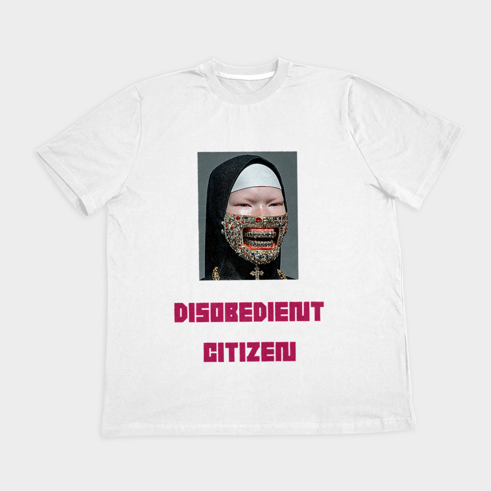 disobedient citizen 06نمای روبرو ۲ - رنگ سفید1