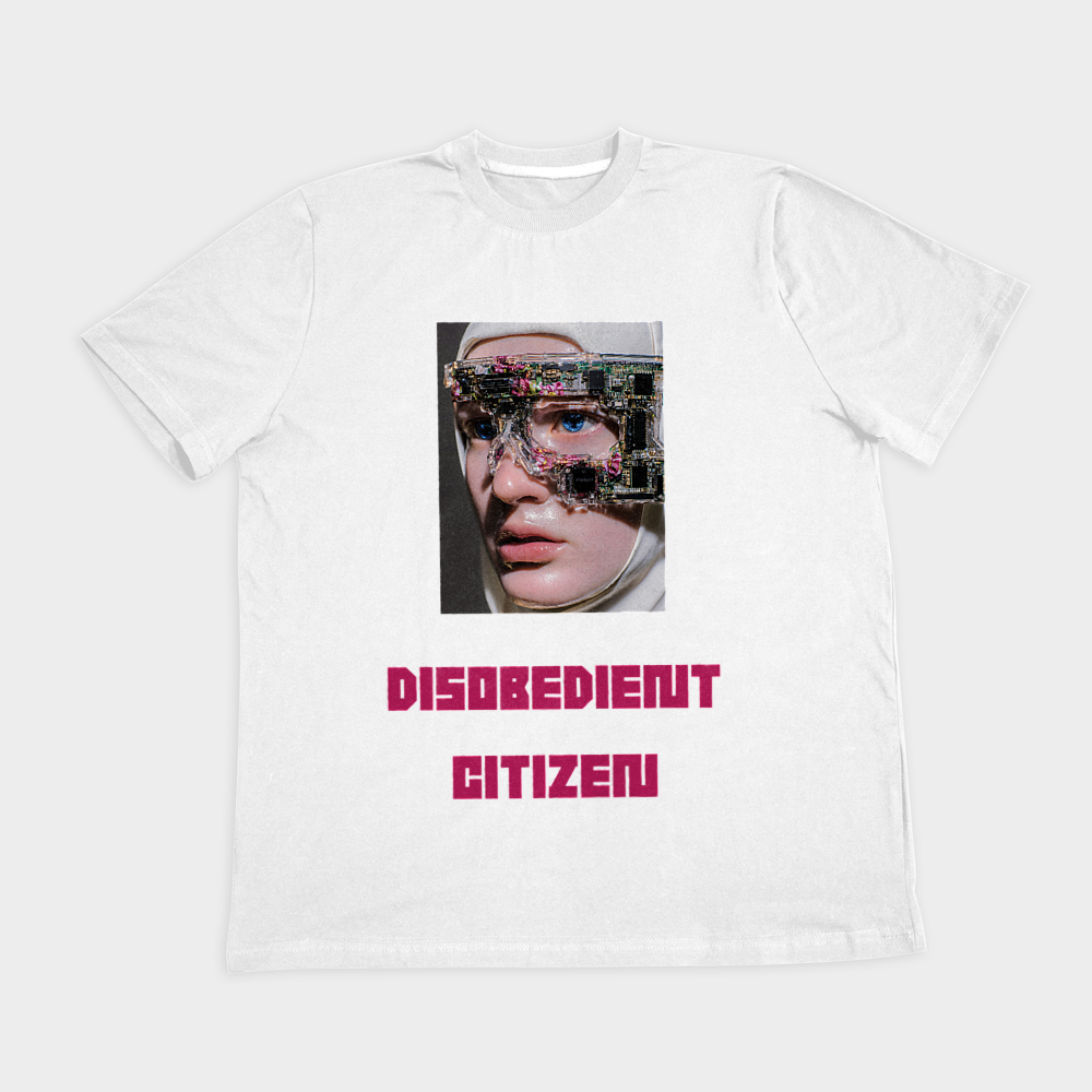 disobedient citizen 08نمای روبرو ۲ - رنگ سفید1