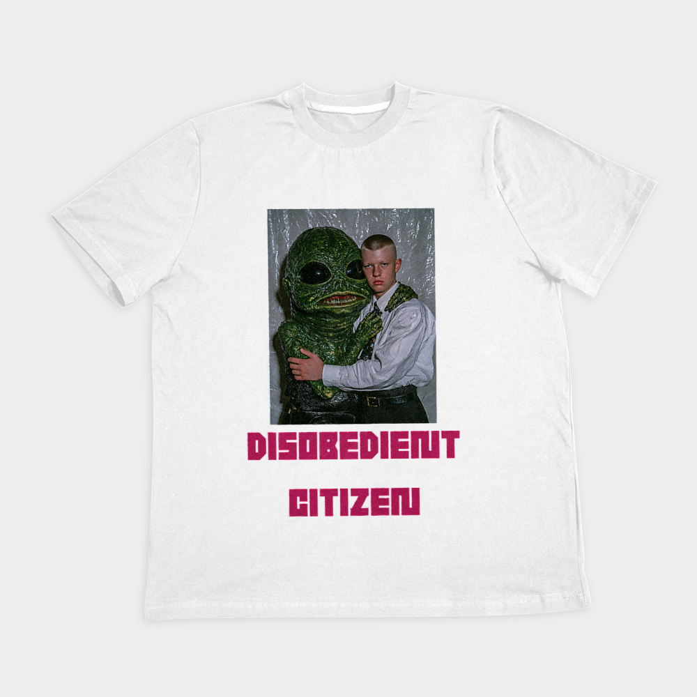 disobedient citizen 10نمای روبرو ۲ - رنگ سفید1