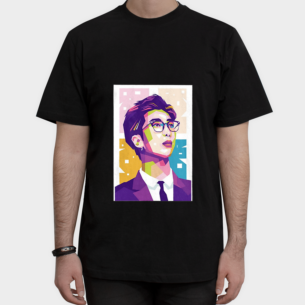 Kim Namjoonنمای روبرو ۱ - رنگ مشکی