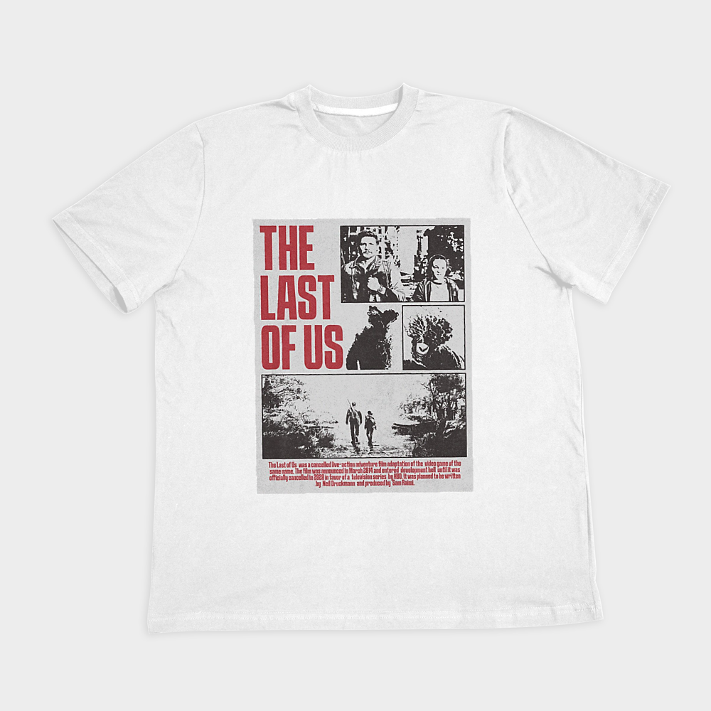 طرح the last of usنمای روبرو ۲ - رنگ سفید1