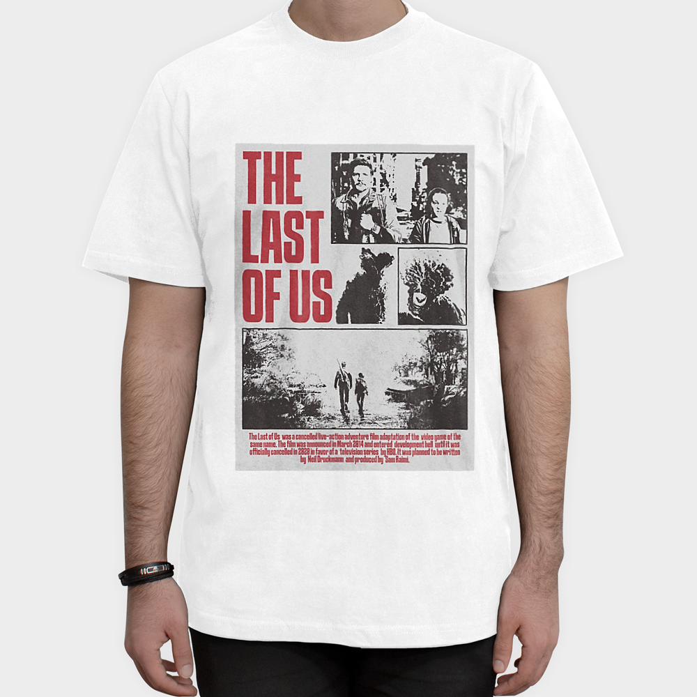 طرح the last of usنمای روبرو ۱ - رنگ سفید