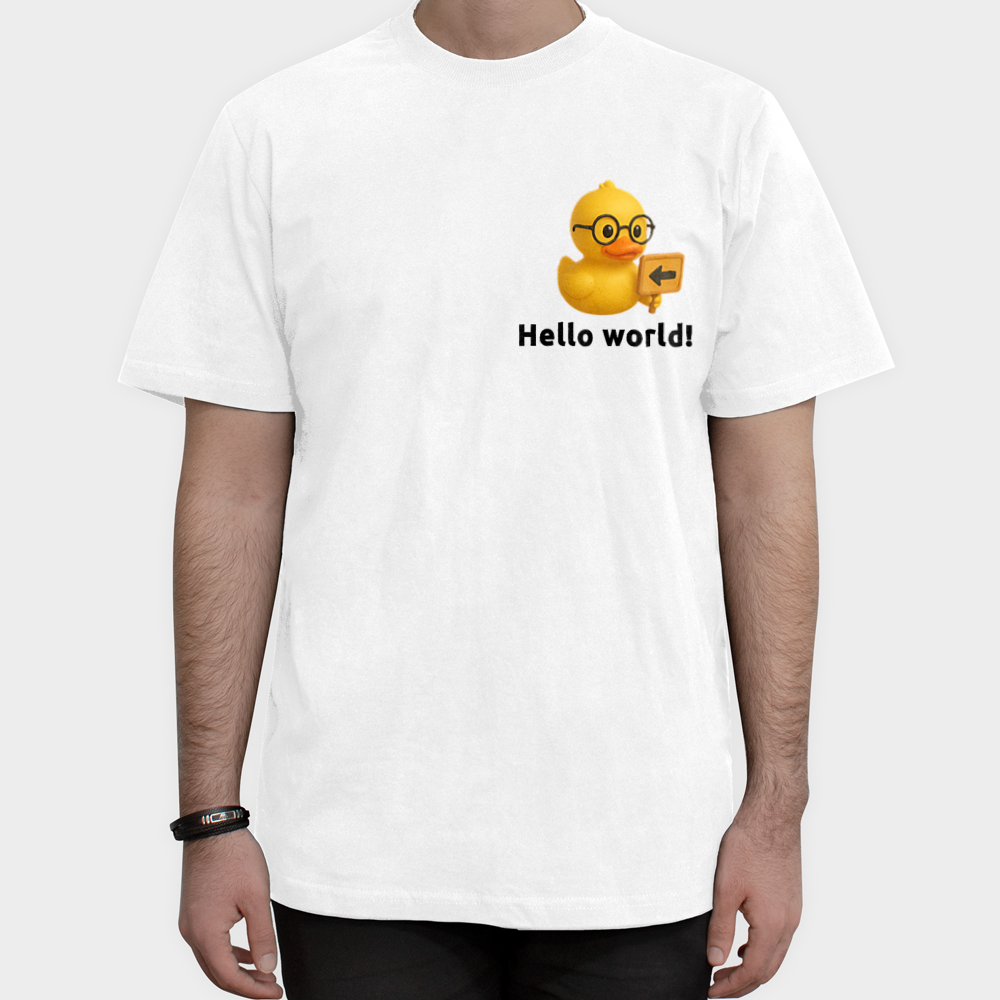 Hello world 2نمای روبرو ۱ - رنگ سفید