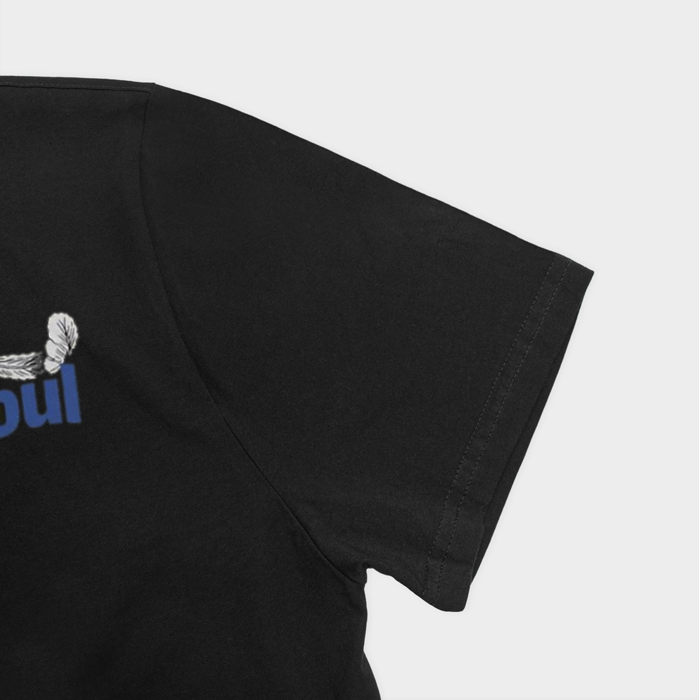 Pure soulنمای نزدیک آستین چپ - رنگ مشکی4