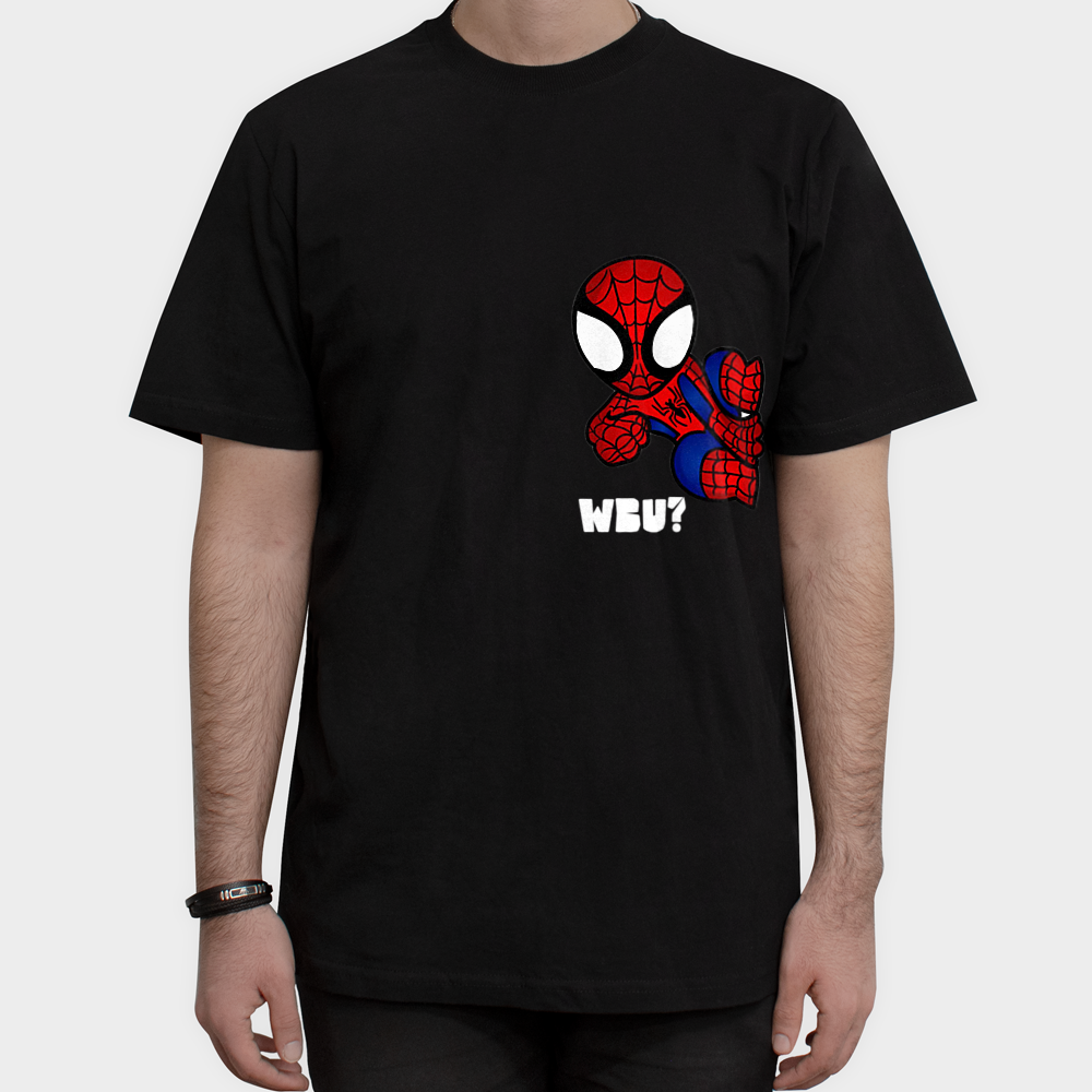 Spiderman wbuنمای روبرو ۱ - رنگ مشکی