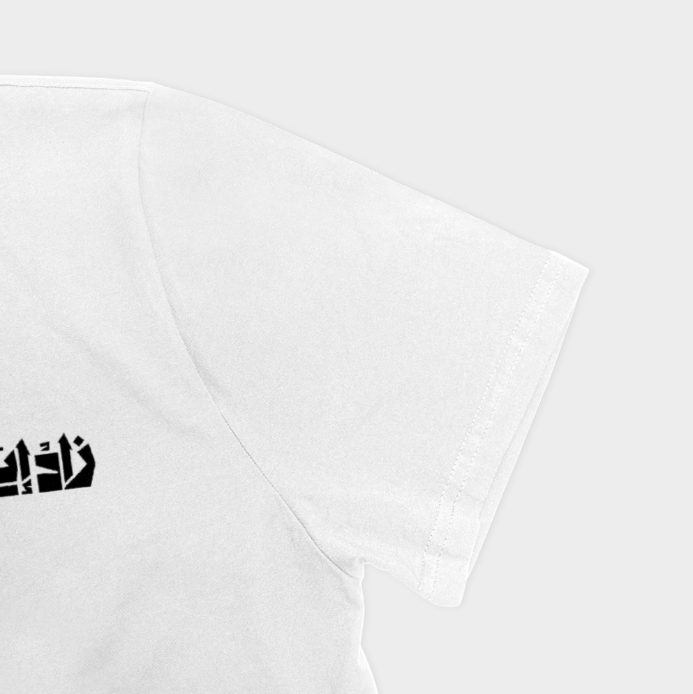 تیشرت طرح ایراننمای نزدیک آستین چپ - رنگ سفید3