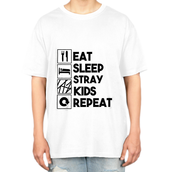 Stray kids استری کیدزنمای روبرو ۲ - رنگ سفید1
