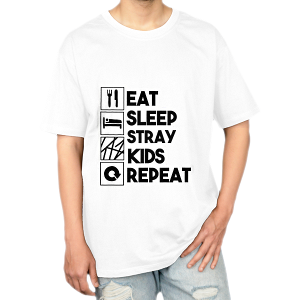 Stray kids استری کیدزنمای روبرو ۱ - رنگ سفید