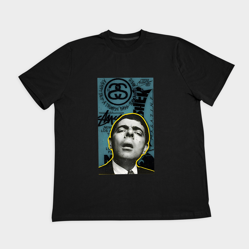 ASAD TSHIRT555نمای روبرو ۲ - رنگ مشکی1
