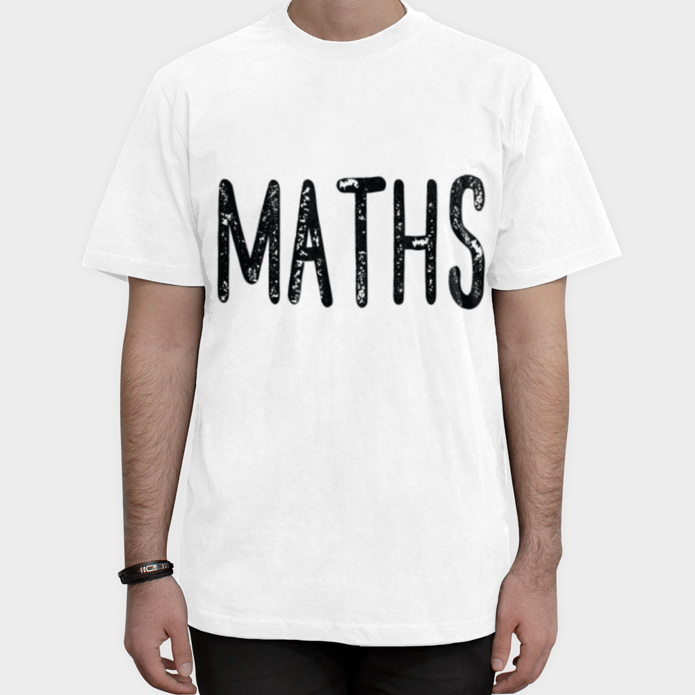 Maths boysنمای روبرو ۱ - رنگ سفید