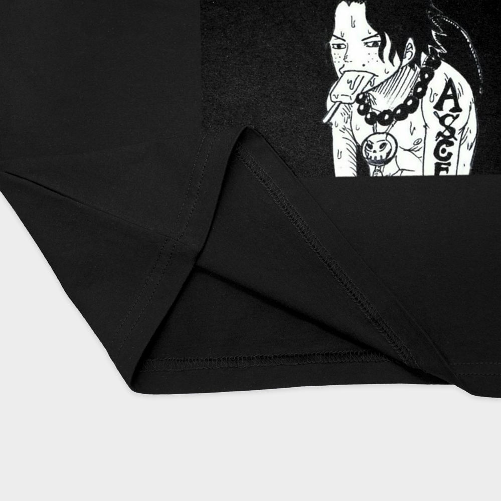 Onepiece tshirtنمای نزدیک پایین لباس - رنگ مشکی