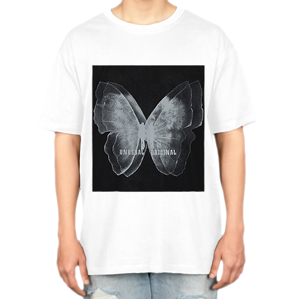 تیشرت Butterflyنمای روبرو ۲ - رنگ سفید1