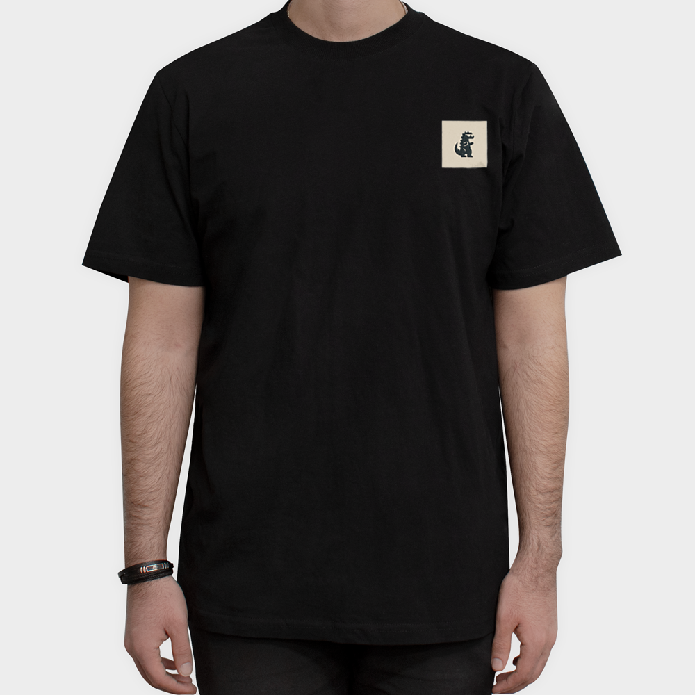 trx tshirt444نمای روبرو ۱ - رنگ مشکی2