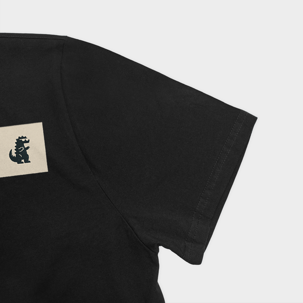 trx tshirt444نمای نزدیک آستین چپ - رنگ مشکی4
