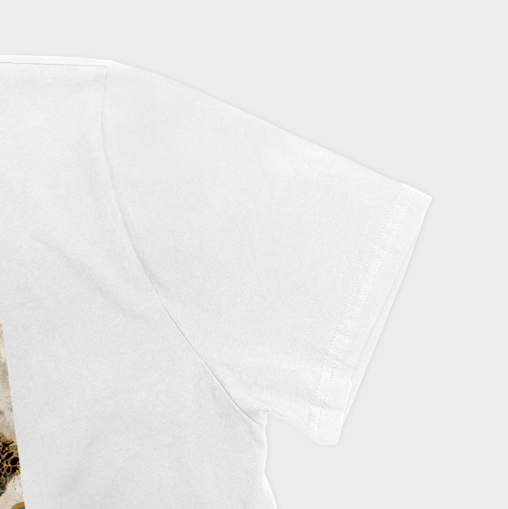 MIDDLE EAST TSHIRT444نمای نزدیک آستین چپ - رنگ سفید3