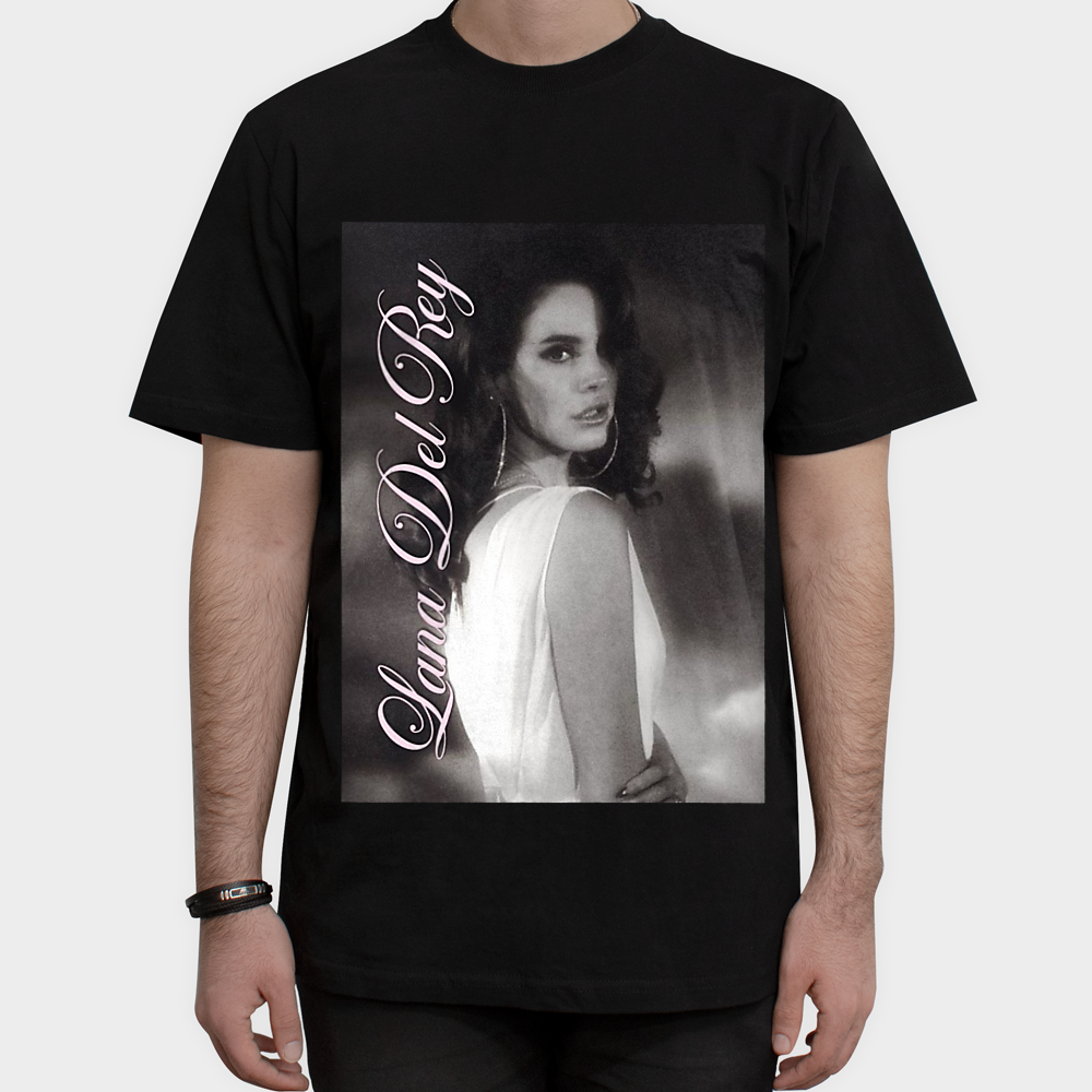 LANA DEL REY TSHIRTنمای روبرو ۱ - رنگ مشکی