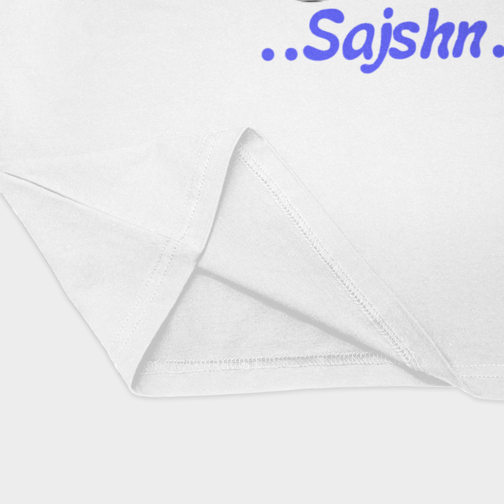 تیشرت کد ۲۳نمای نزدیک پایین لباس - رنگ سفید2