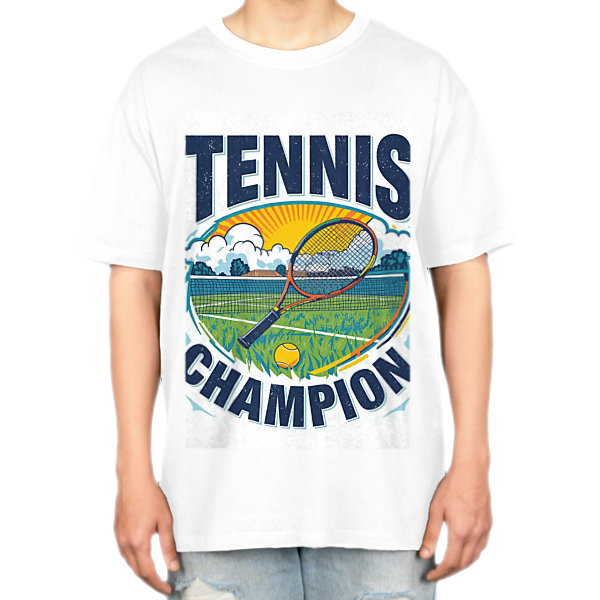 Tennis and breathingنمای روبرو ۲ - رنگ سفید1