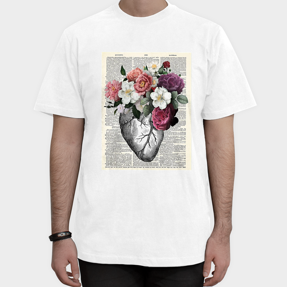 T-shirtنمای روبرو ۱ - رنگ سفید