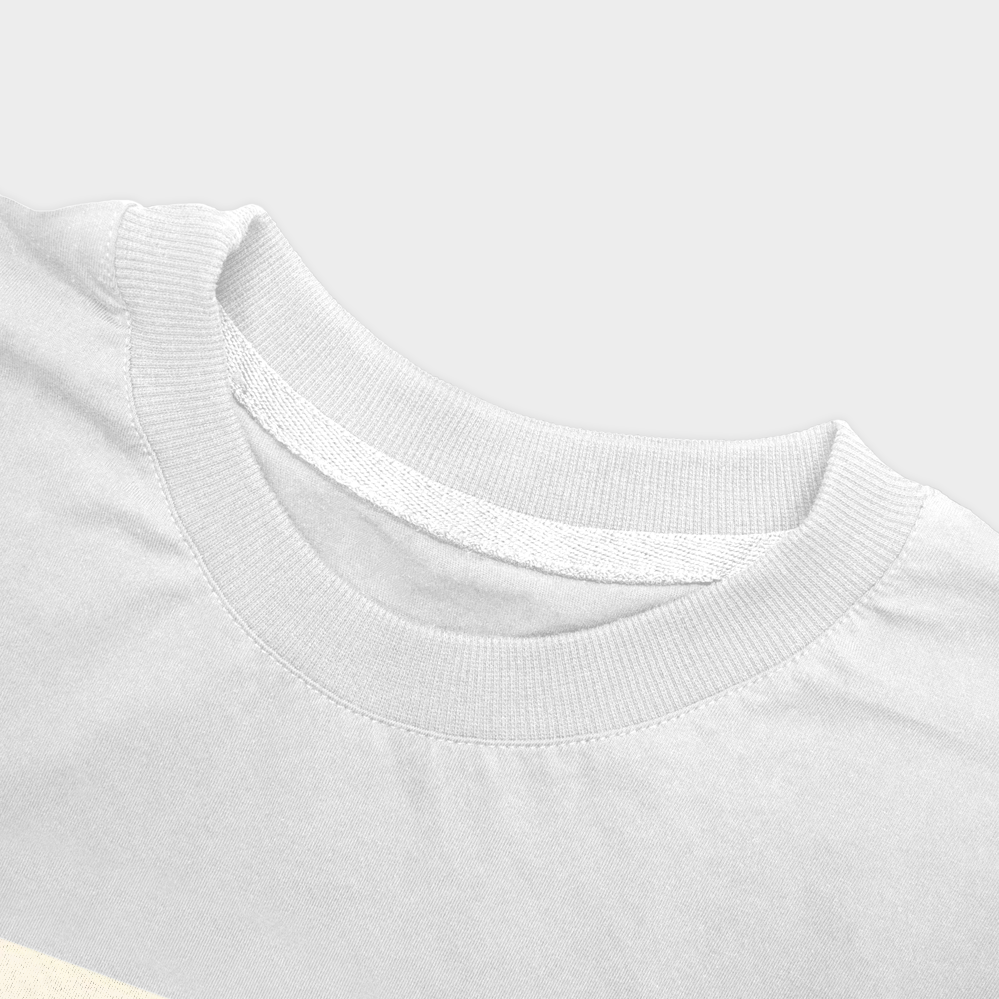 T-shirtنمای نزدیک یقه - رنگ سفید4