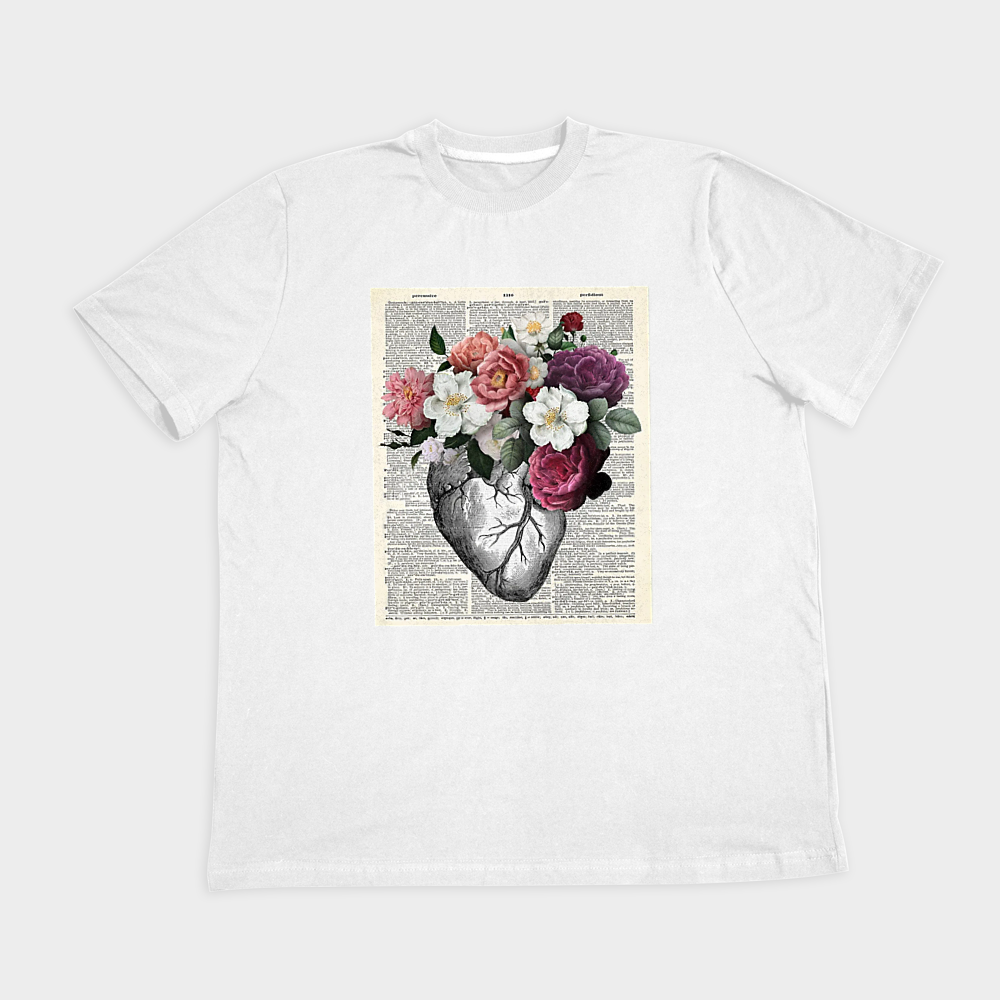 T-shirtنمای روبرو ۲ - رنگ سفید1
