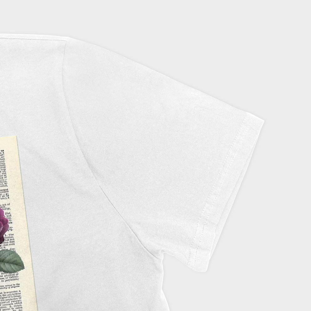 T-shirtنمای نزدیک آستین چپ - رنگ سفید3