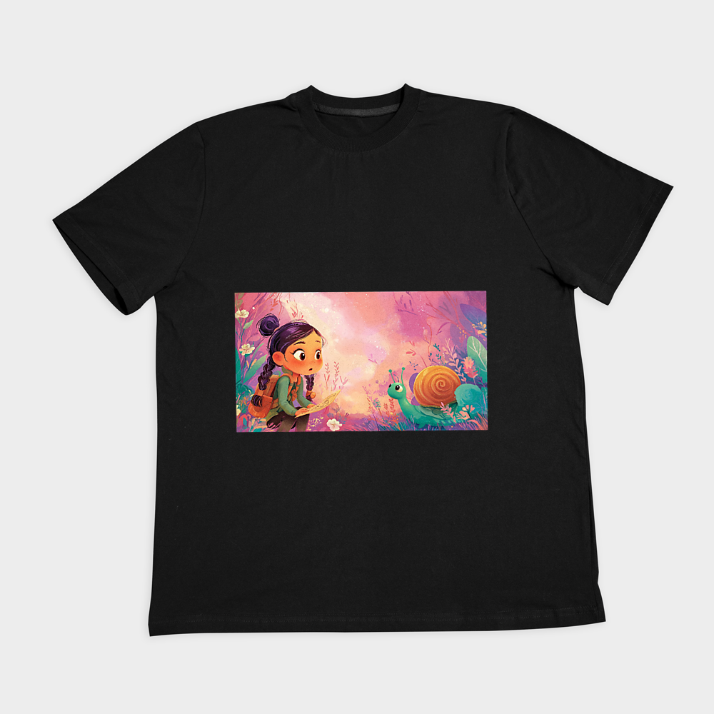 ALICE TSHIRT444نمای روبرو ۲ - رنگ مشکی1