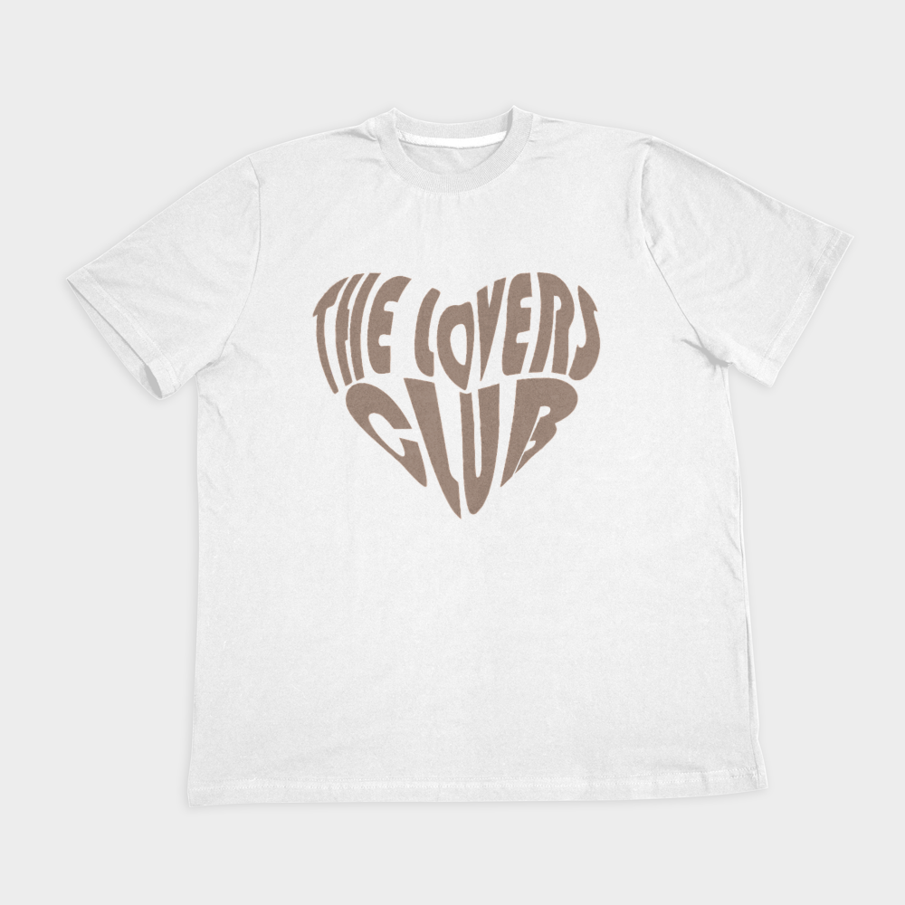 تیشرت THE LOVERS CLUBنمای روبرو ۲ - رنگ سفید1