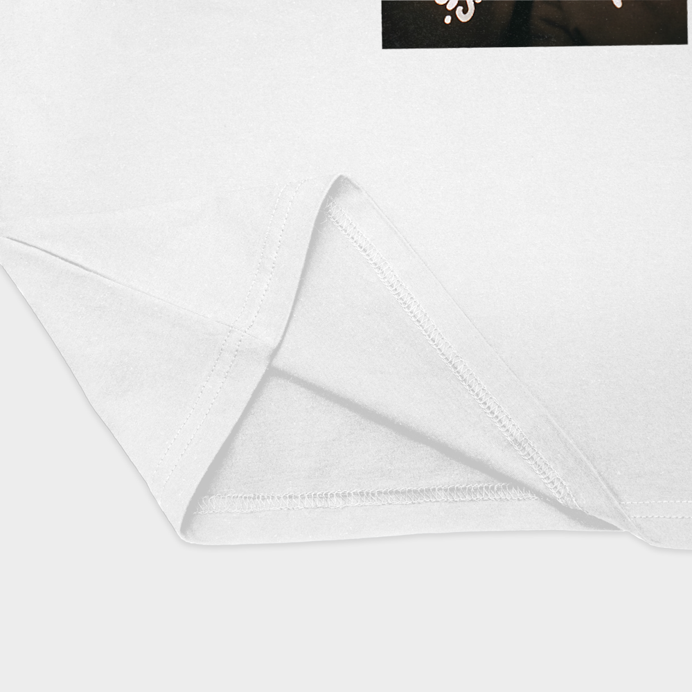 G1CAT TSHIRT444نمای نزدیک پایین لباس - رنگ سفید2