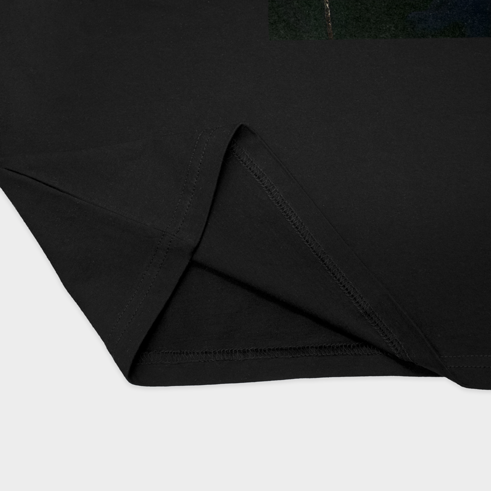 G3CAT TSHIRT444نمای نزدیک پایین لباس - رنگ مشکی2