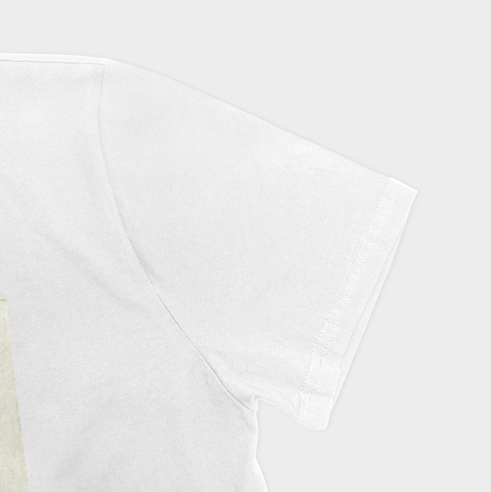 تیشرت اگون شیلهنمای نزدیک آستین چپ - رنگ سفید2