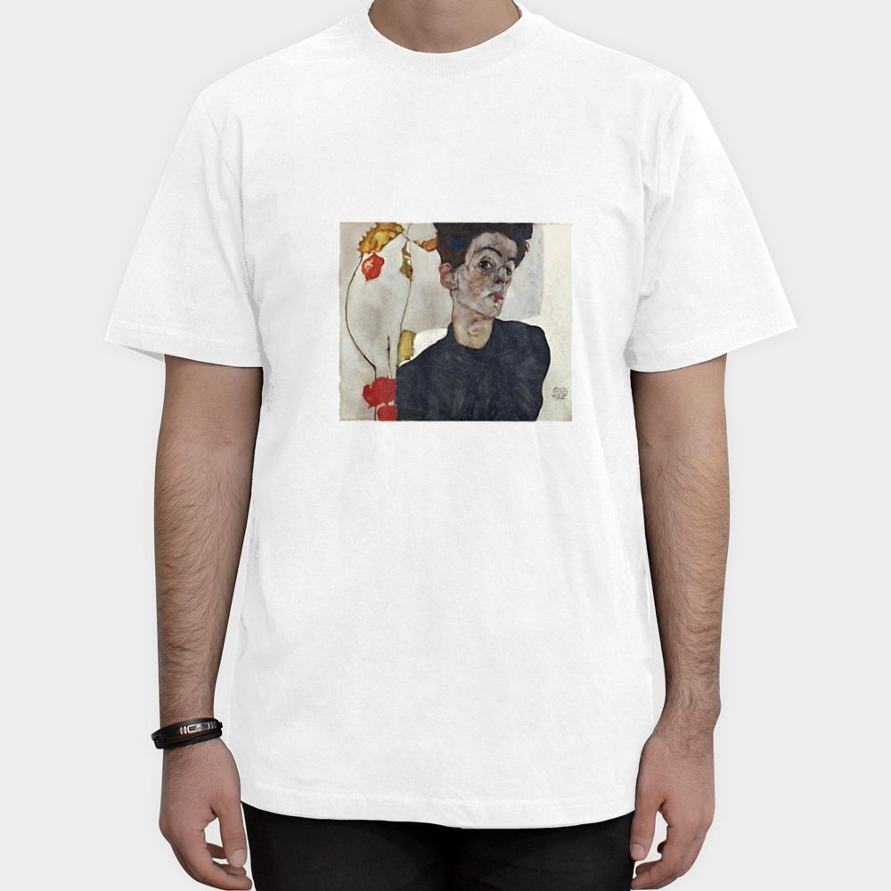 تیشرت اگون شیلهنمای روبرو ۱ - رنگ سفید4