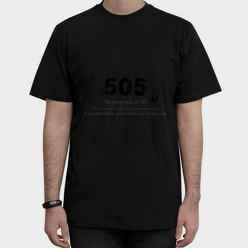 505نمای روبرو ۱ - رنگ مشکی