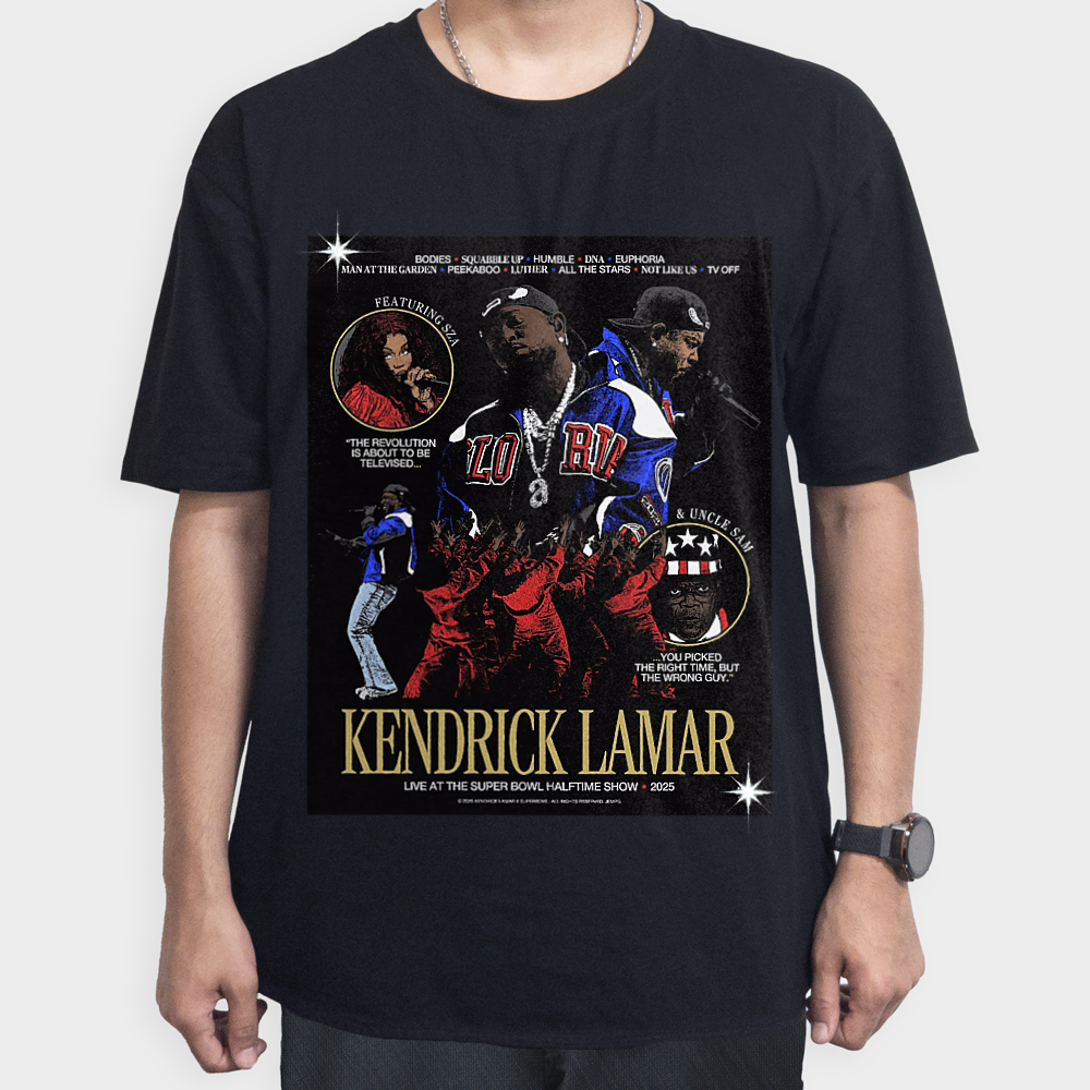 KENDRICK LAMARنمای روبرو ۱ - رنگ مشکی2