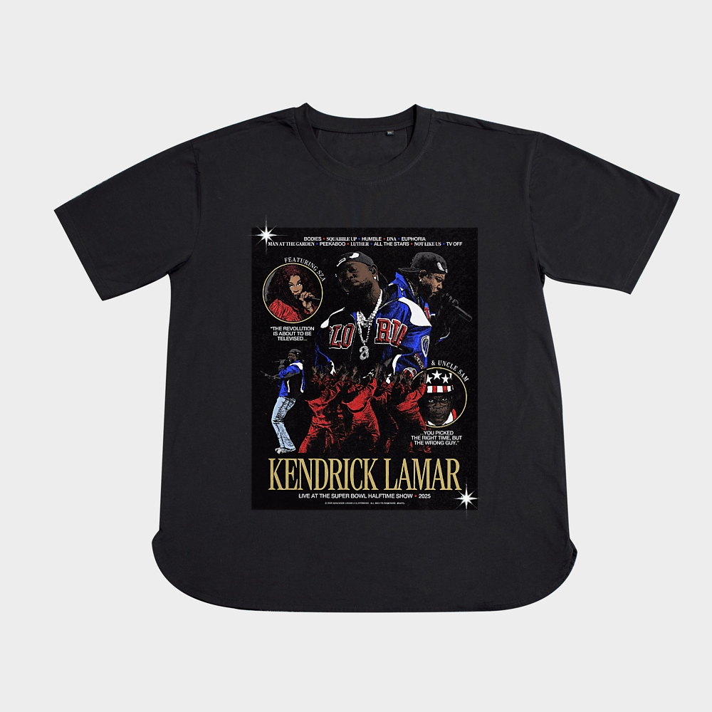 KENDRICK LAMARنمای روبرو ۲ - رنگ مشکی