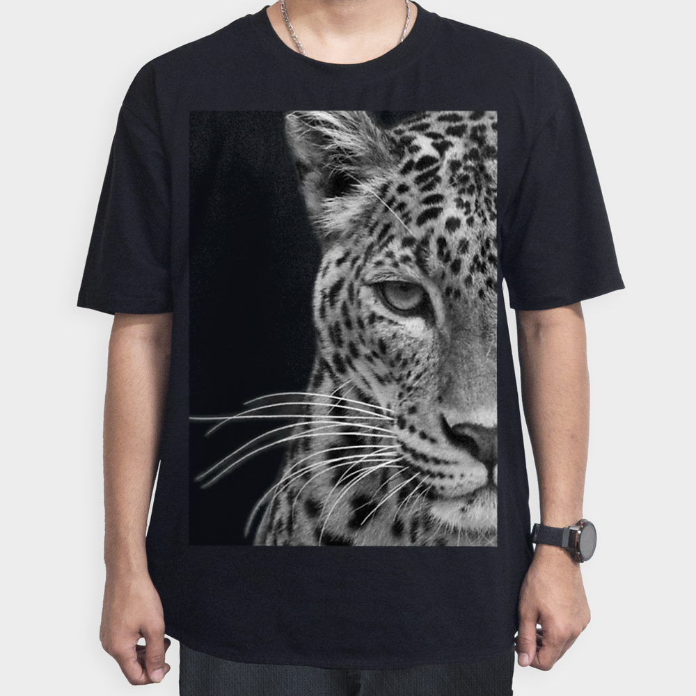 تیشرت Tigerنمای روبرو ۱ - رنگ مشکی2