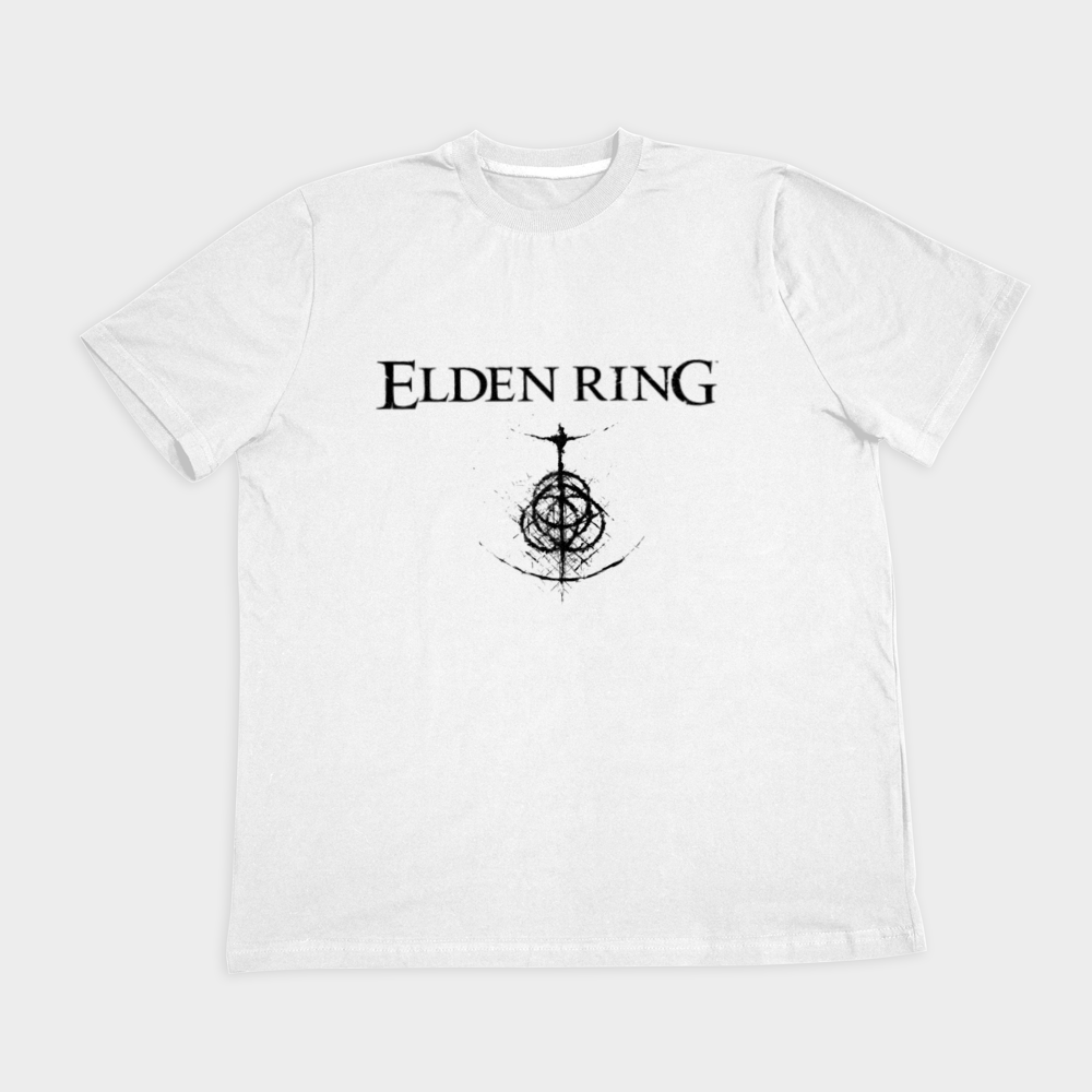 تیشرت با طرح elden ringنمای روبرو ۲ - رنگ سفید