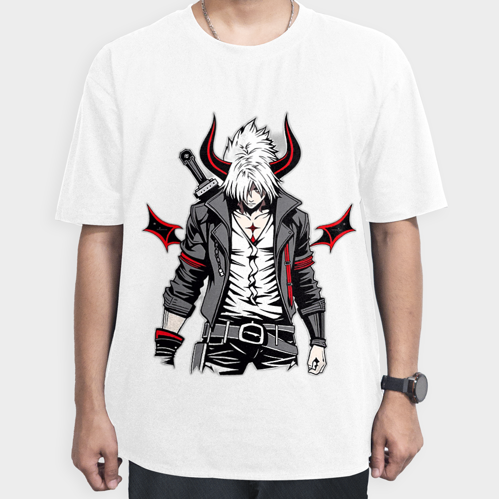 Devil May Cry - AIGCنمای روبرو ۱ - رنگ سفید2