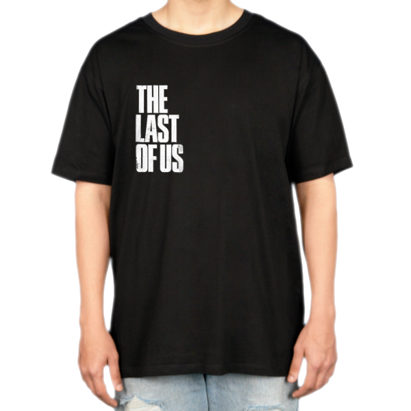 تیشرت the last of usنمای روبرو ۲ - رنگ مشکی1