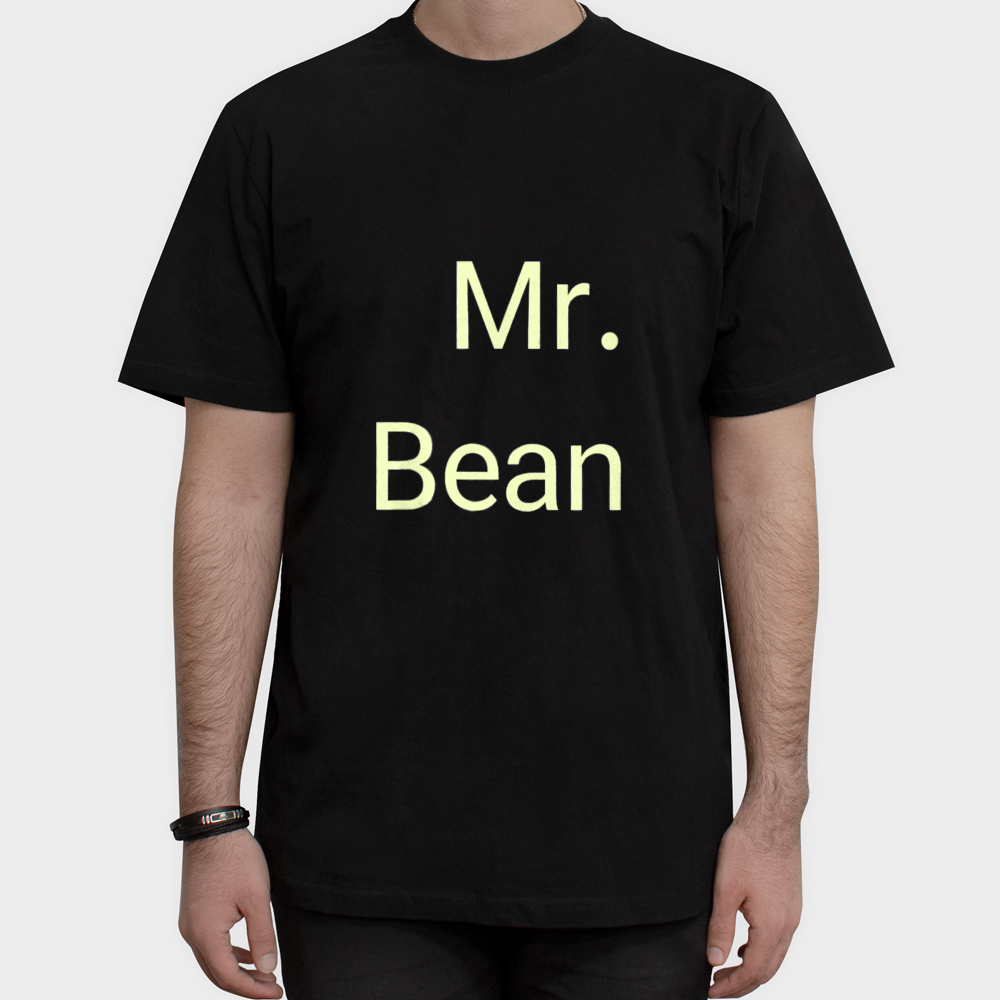 تیشرتMr. Beanنمای روبرو ۱ - رنگ مشکی1