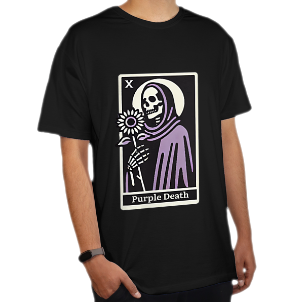 Purple Deathنمای روبرو ۱ - رنگ مشکی