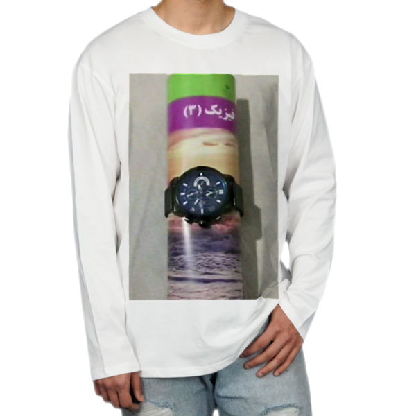 تیشرت فیزیکنمای روبرو ۱ - رنگ سفید0