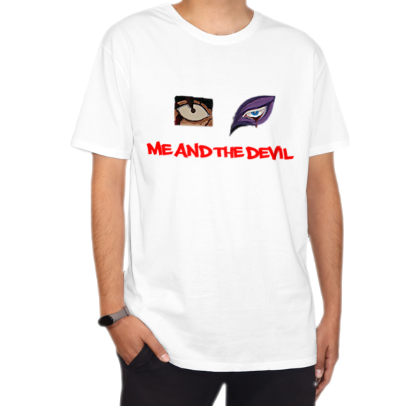 me and the devilنمای روبرو ۱ - رنگ سفید
