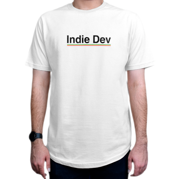 تیشرت برنامه نویسی طرح Indie dev