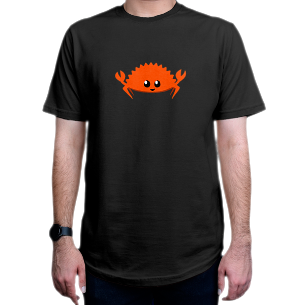 تیشرت برنامه نویسی طرح Rust Crab