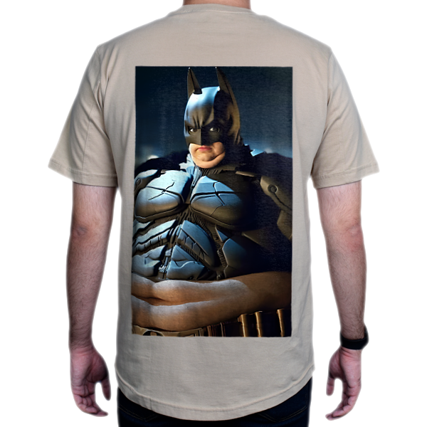 Fat Batmanنمای پشت - رنگ نخودی1